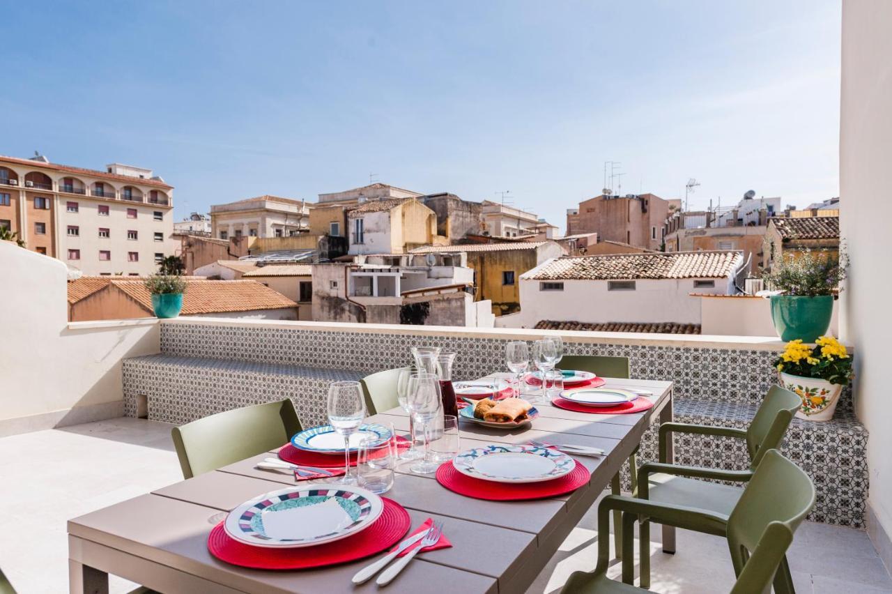 2 Soru Ortigia Holiday Home - Attico Con Terrazza Syracuse Eksteriør bilde